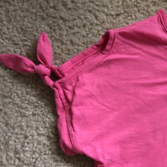 P.S. from Aeropostale “I love you cherry much” flip sequin tee with tie sleeves - Picture 4 of 6